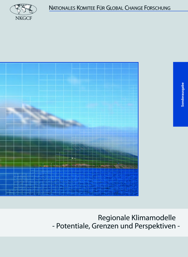 Cover Broschuere Regionale Klimamodelle