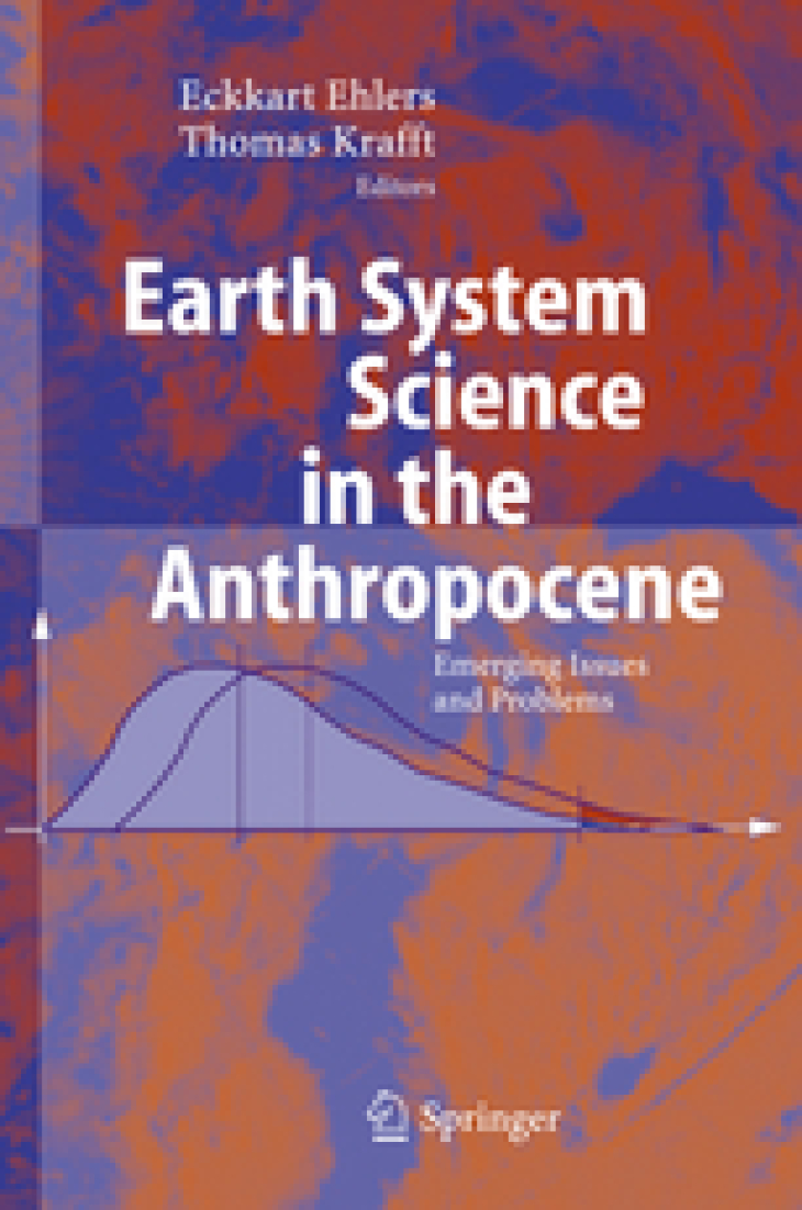 Cover Broschuere Earth System Science in the Anthropocene